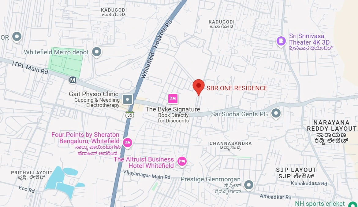 SBR One Residences - Codename Windy Ridge | Luxury 2.5 and 3 BHK Apartments Whitefield location 